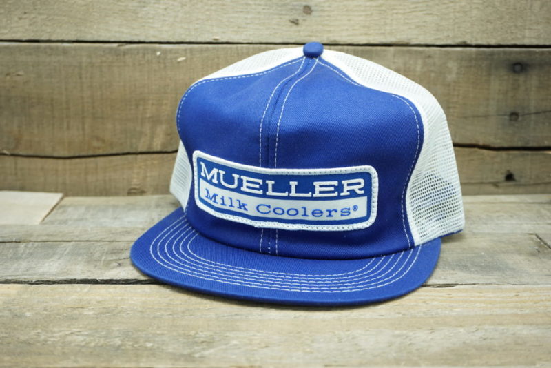 VINTAGE MUELLER SNAPBACK TRUCKER HAT