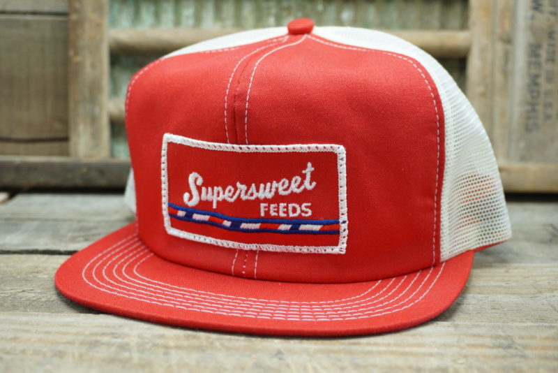 VINTAGE SUPERSWEET FEEDS SNAPBACK TRUCKER HAT