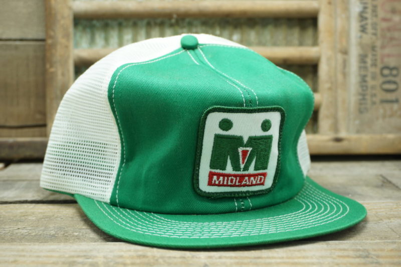 VINTAGE MIDLAND SNAPBACK TRUCKER HAT