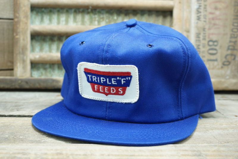 VINTAGE TRIPLE F FEEDS SNAPBACK TRUCKER HAT