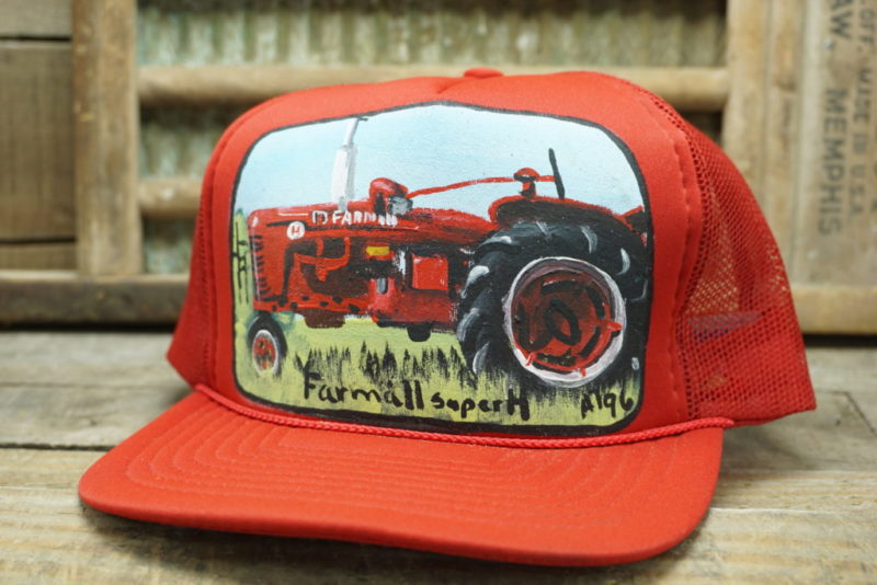 VINTAGE FARMALL SNAPBACK TRUCKER HAT