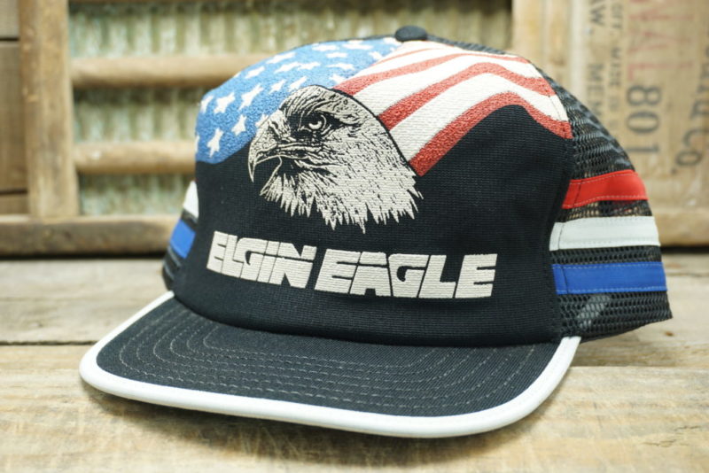 VINTAGE ELGIN EAGLE SNAPBACK TRUCKER HAT