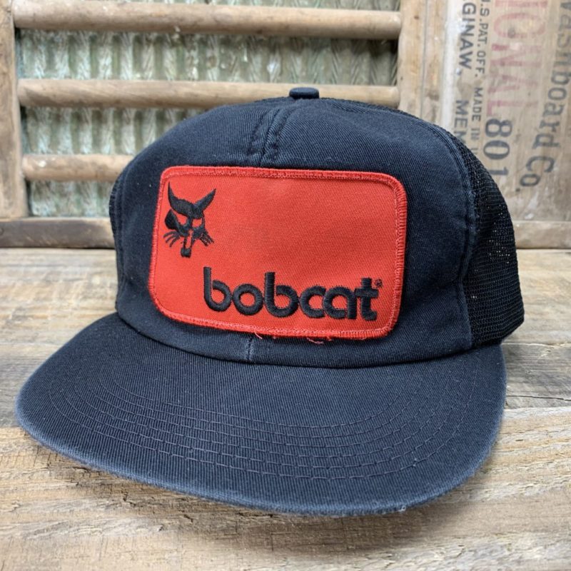 VINTAGE BOBCAT SNAPBACK TRUCKER HAT