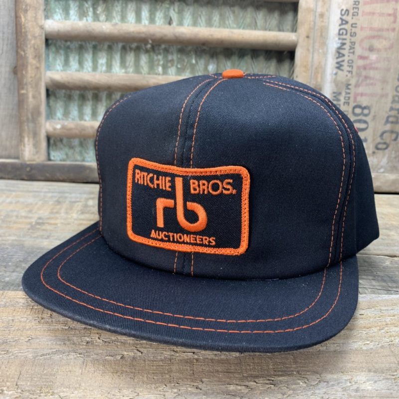 VINTAGE RITCHIE BROS SNAPBACK TRUCKER HAT