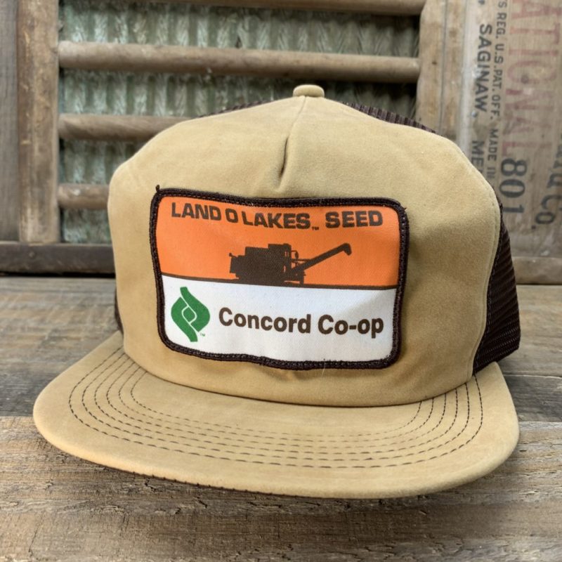 VINTAGE LAND O LAKES SNAPBACK TRUCKER HAT