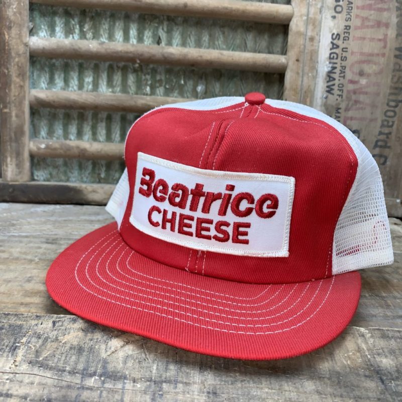 VINTAGE BEATRICE CHEESE SNAPBACK TRUCKER HAT