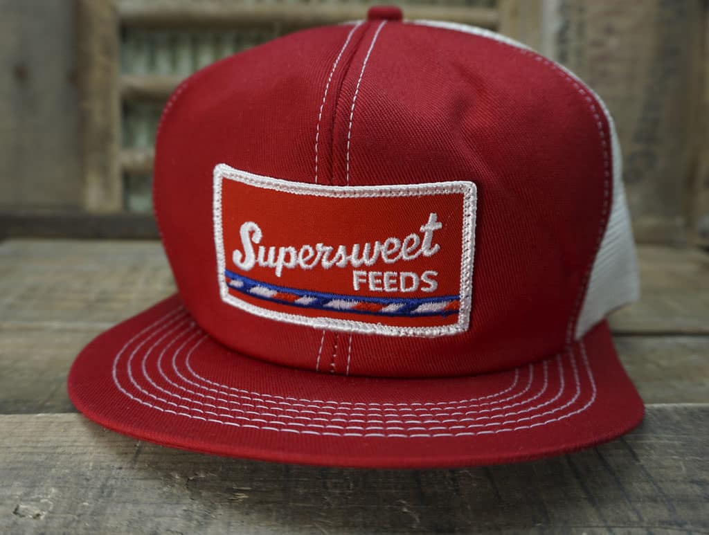 VINTAGE SUPERSWEET FEEDS SNAPBACK TRUCKER HAT