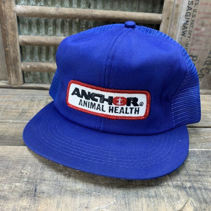 VINTAGE ANCHOR SNAPBACK TRUCKER HAT