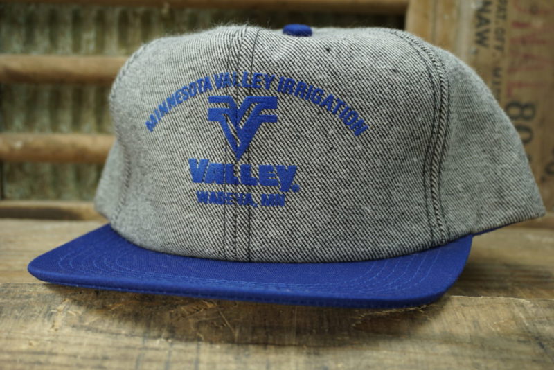 Vintage Minnesota Valley Irrigation Snapback Trucker Hat Cap
