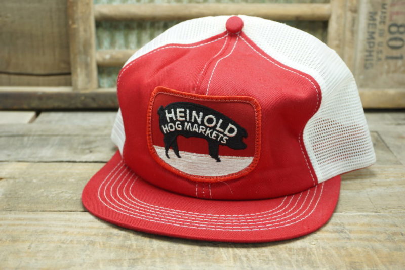 VINTAGE HEINOLD HOG SNAPBACK TRUCKER HAT