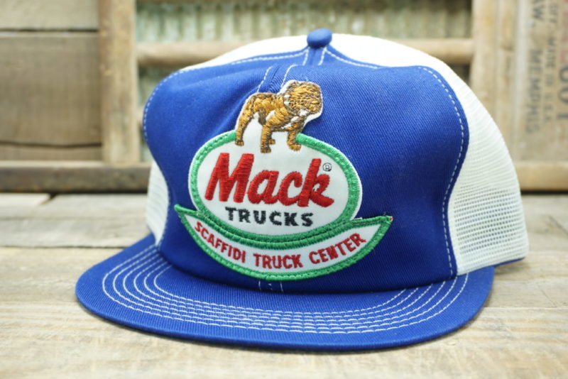 VINTAGE MACK TRUCKS SNAPBACK TRUCKER HAT