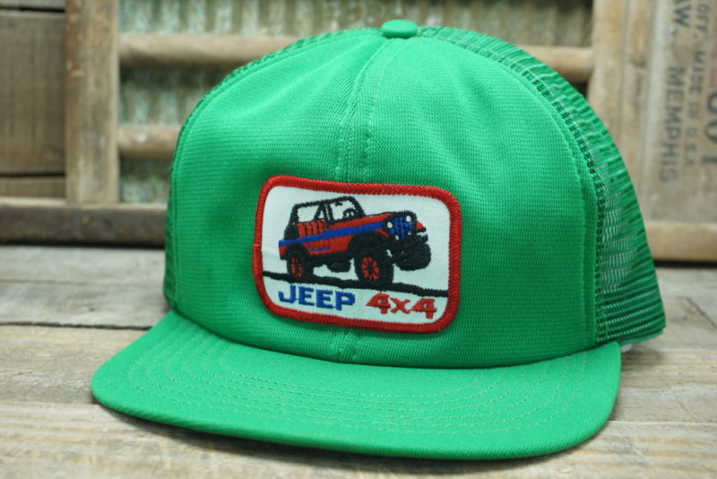 VINTAGE JEEP TRUCKER HAT