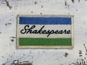 Vintage Shakespeare Fishing Pole Patch