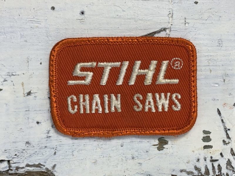 Vintage Stihl Chain Saws Patch