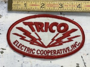 Vintage Trico Electric Cooperative Patch