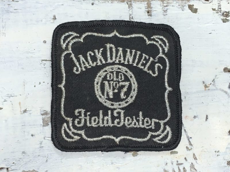 Vintage Jack Daniels Old No7 Field Tester Patch