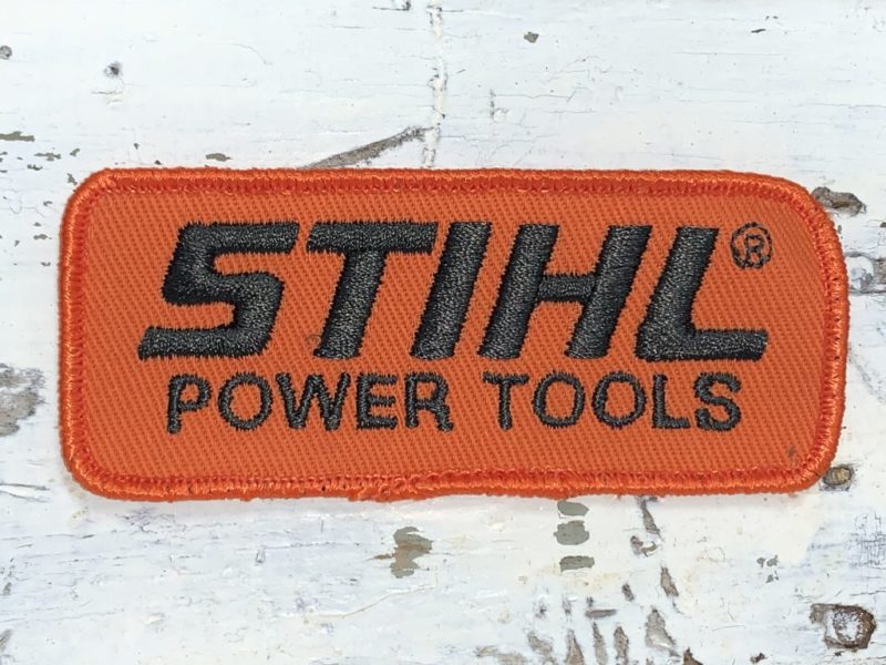 Vintage Stihl Power Tools Patch