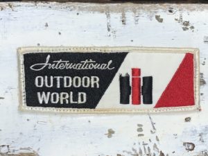 Vintage International Harvester IH Outdoor World Patch
