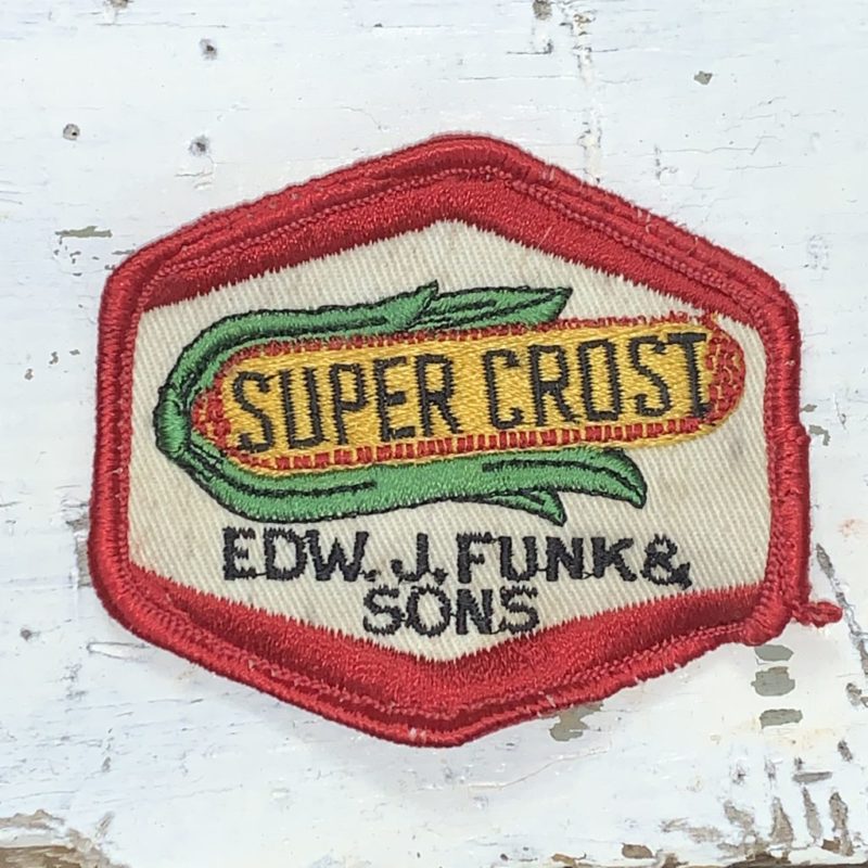 Vintage Super Crost EDW. J. Funk & Sons Patch