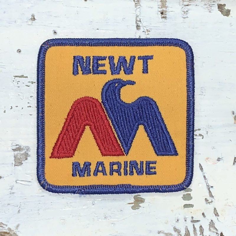 Vintage Newt Marine Patch