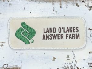 Vintage Land O’Lakes Answer Farm Patch