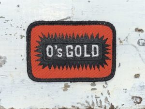 Vintage O’s Gold Patch
