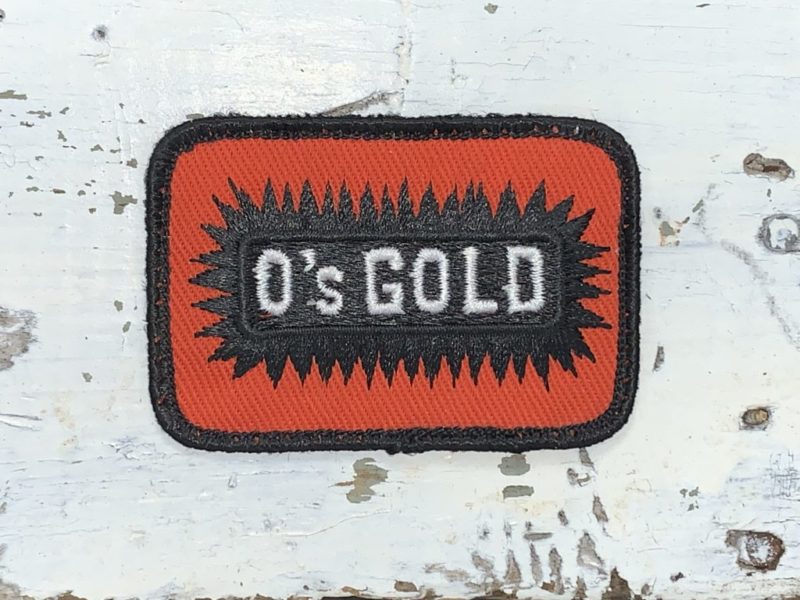 Vintage O's Gold Patch