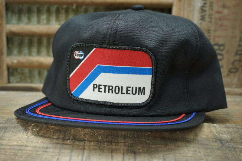 Vintage COOP PETROLEUM Snapback Trucker Hat Cap