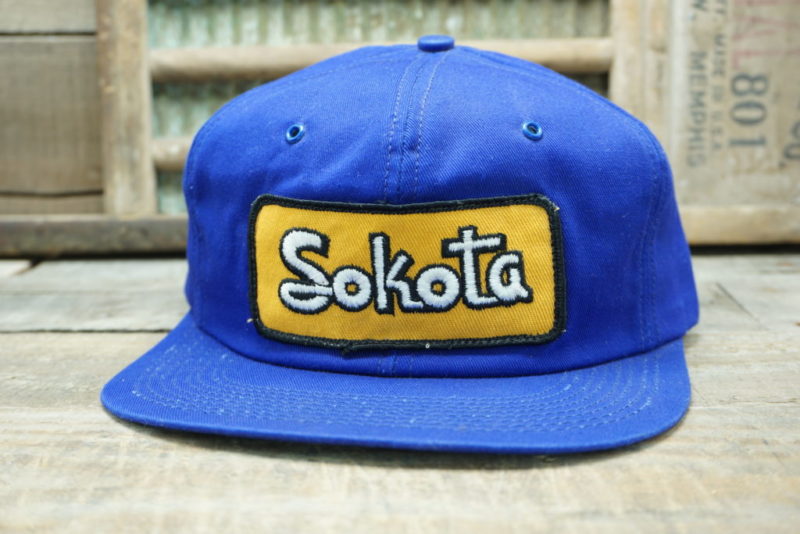 Vintage SOKOTA Snapback Trucker Hat Cap