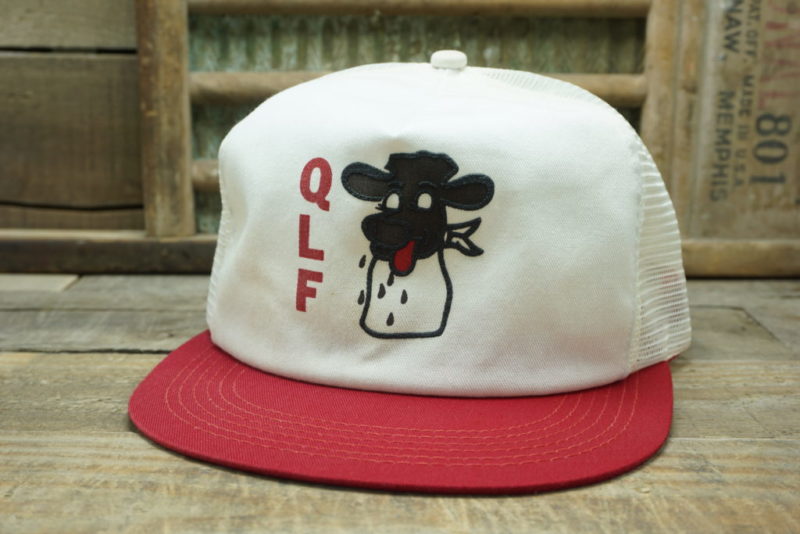 Vintage QLF Quality Liquid Feeds Snapback Trucker Hat Cap