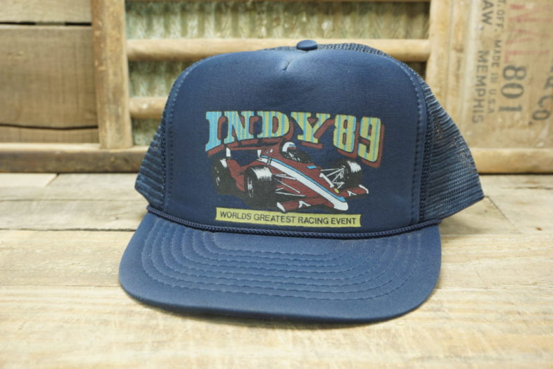 Vintage INDY 89 - Worlds Greatest Racing Event Snapback Trucker Hat Cap