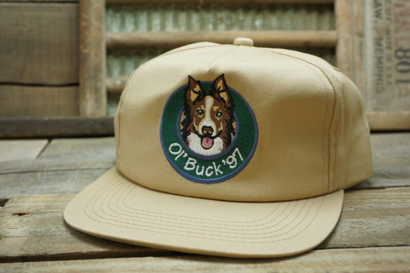 Vintage OL' buck '97 Snapback Trucker Hat Cap K Products Made in USA