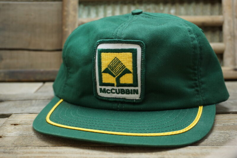Vintage MCCUBBIN Snapback Trucker Hat Cap