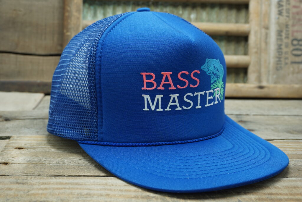 Bass Master Fishing Hat - Vintage Snapback Warehouse