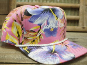 John Deere Pink Floral Hat
