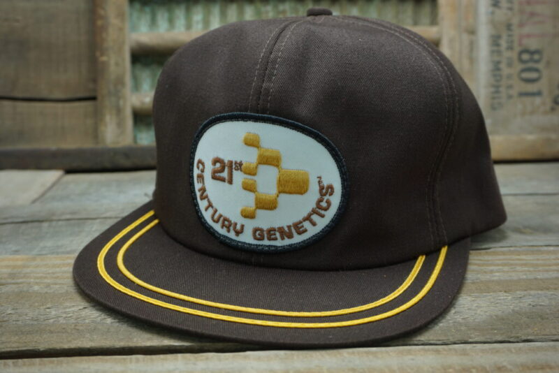 Vintage 21st Century Genetics Snapback Trucker Hat Cap Patch K Products