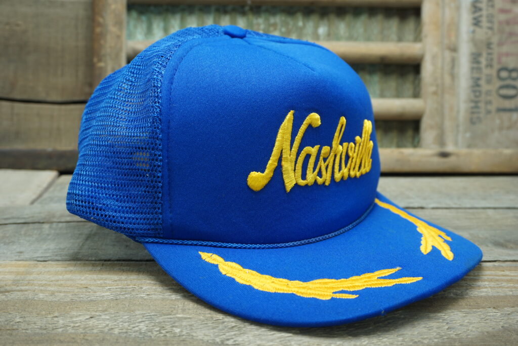 Nashville Gold Leaf Hat - Vintage Snapback Warehouse