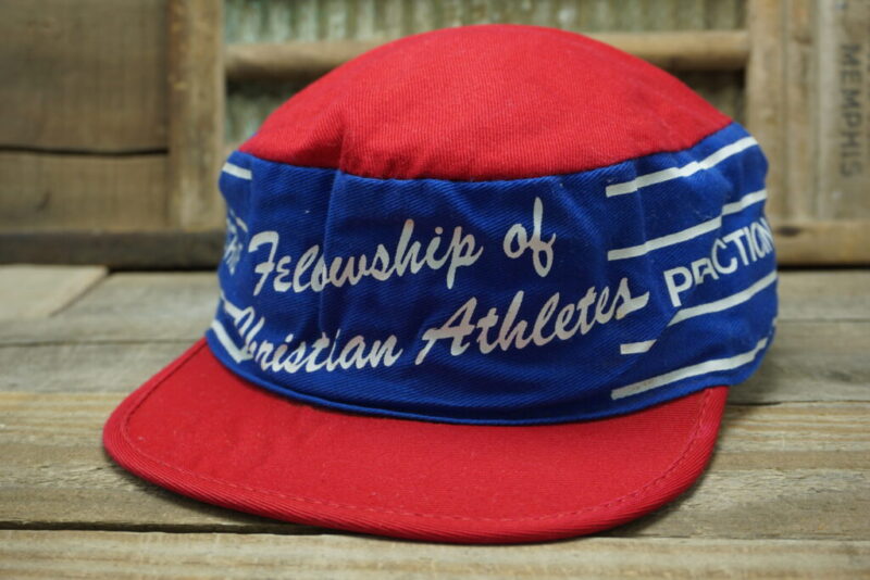 Vintage Fellowship of Christian Athletes Painters Trucker Hat Cap Made In USA
