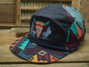 Vintage Colorado Leisure Sports Calf Roping Aztec Horsehair Hat
