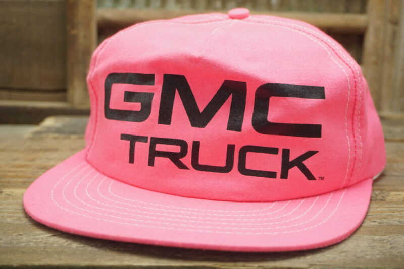 Vintage GMC Truck Snapback Trucker Hat Cap