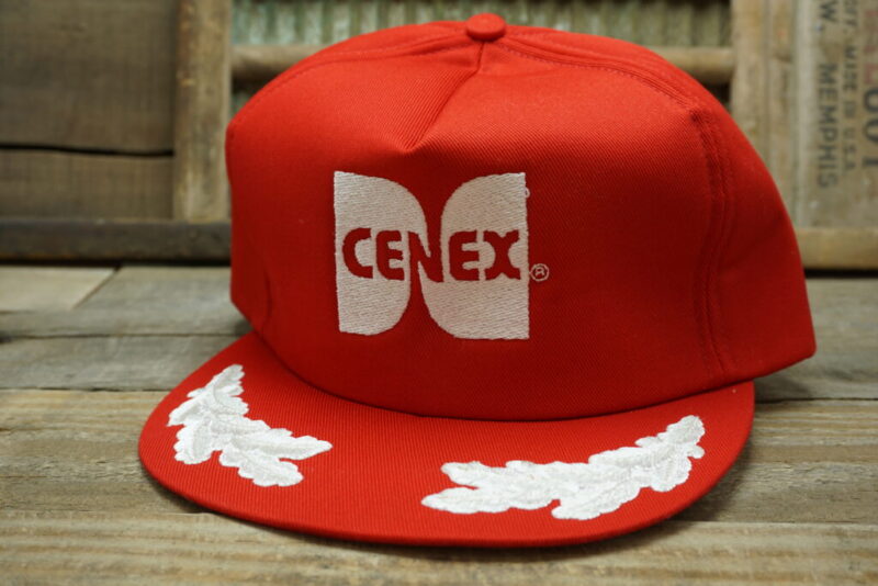 Vintage CENEX Snapback Trucker Hat Cap Made In USA