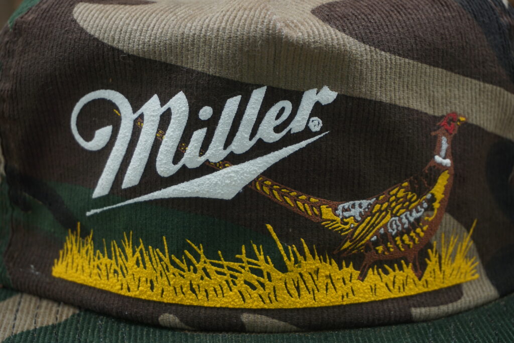 miller lite pheasant hat