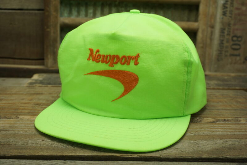 Vintage Newport Tobacco Cigarettes Snapback Trucker Hat Cap