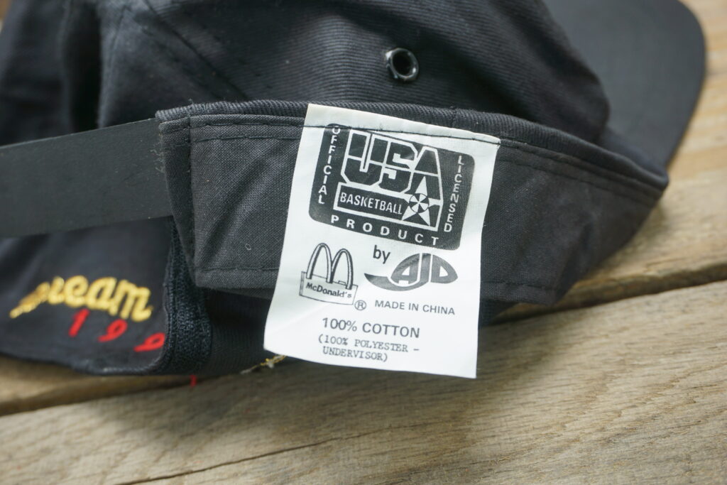 USA Basketball Dream Team Olympics 1992 McDonalds Hat - Vintage ...