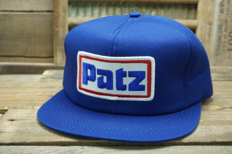 Vintage Patz Patch Snapback Trucker Hat Cap America's Legend Made in USA
