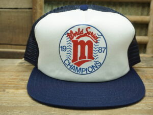 World Series Minnesota Twins Champions 1987 Hat