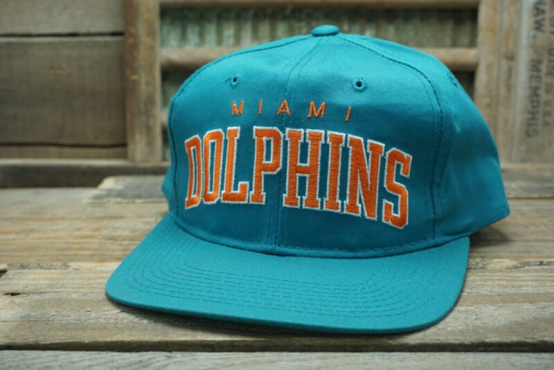 Vintage Miami Dolphins NFL Starter Snapback Trucker Hat Cap