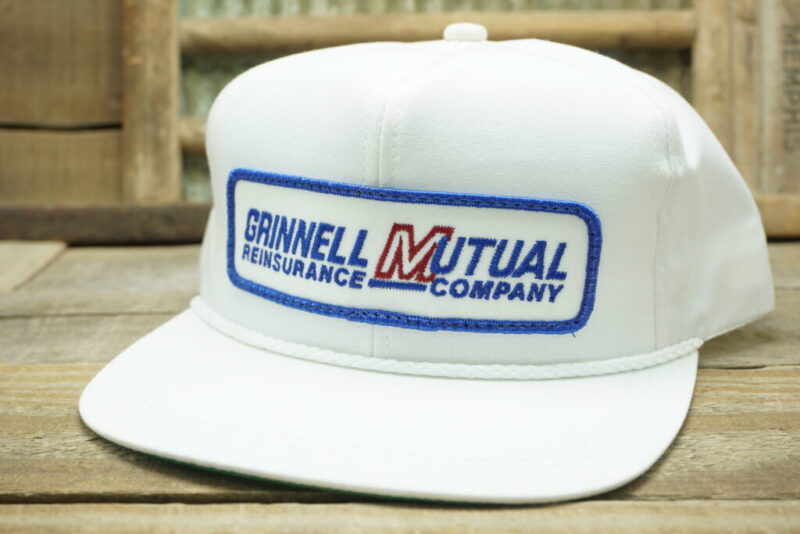 Grinnell Mutual Reinsurance Company Hat Vintage Snapback Warehouse