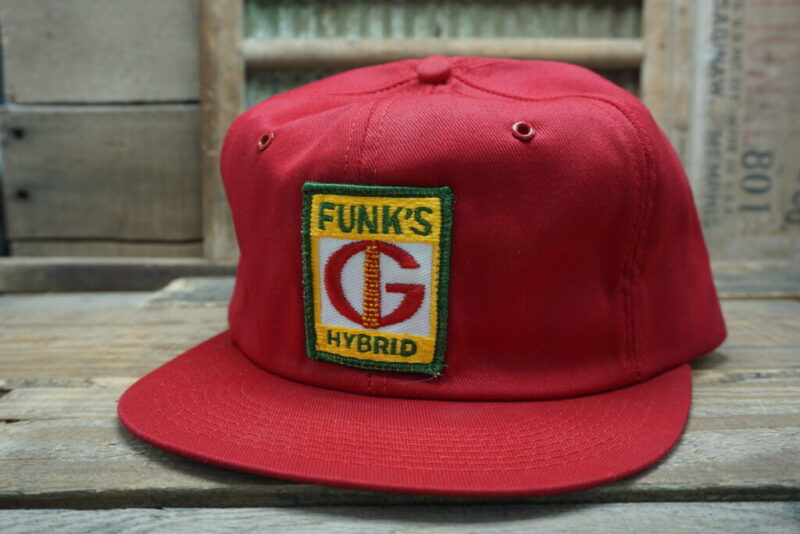 Vintage Funk's G Hybrid Patch Snapback Trucker Hat Cap K Brand Made In USA