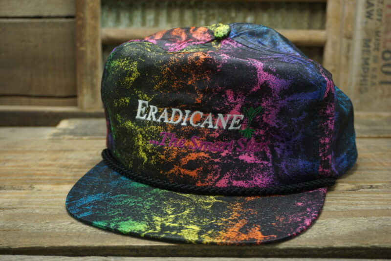 Vintage Eradicane Herbicide The Smart Start Snapback Trucker Hat Cap Snapback Rope